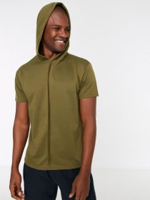 Футболка Trendyol модель TMNSS22SW0178/Haki Фото