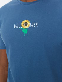 Футболки и поло Trendyol модель TMNSS22TS00015/Indigo Фото