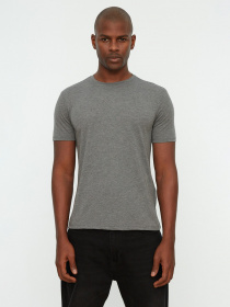 Футболка Trendyol модель TMNSS22TS0270/Antrasit Фото