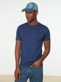 Футболка Trendyol модель TMNSS22TS0271/Lacivert Фото