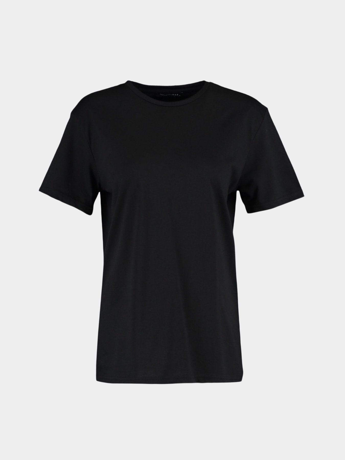 Футболки и поло Trendyol модель TMNSS22TS0271/Siyah Фото