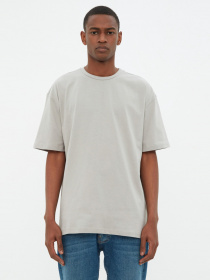 Футболка Trendyol модель TMNSS22TS0274/Gri Фото