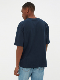 Футболка Trendyol модель TMNSS22TS0280/Lacivert Фото
