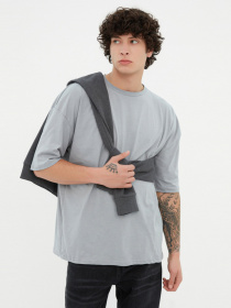 Футболка Trendyol модель TMNSS22TS0318/Gri Фото