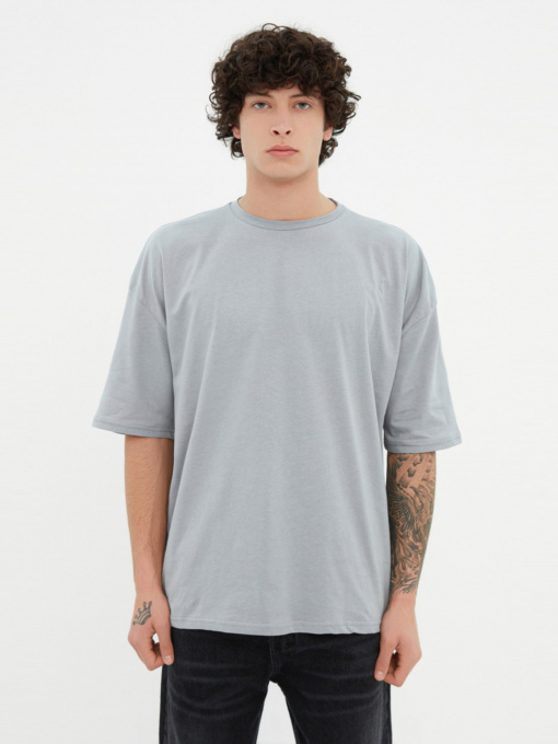 Футболка Trendyol Модель TMNSS22TS0318/Gri Фото