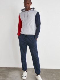 Спортивні штани Trendyol модель TMNAW21EA0294/Lacivert Фото