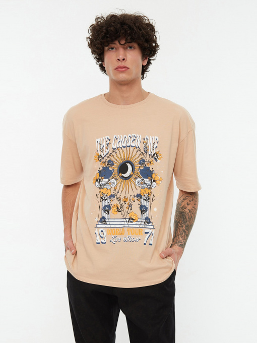 Футболка Trendyol модель TMNSS22TS0409/Tas Фото