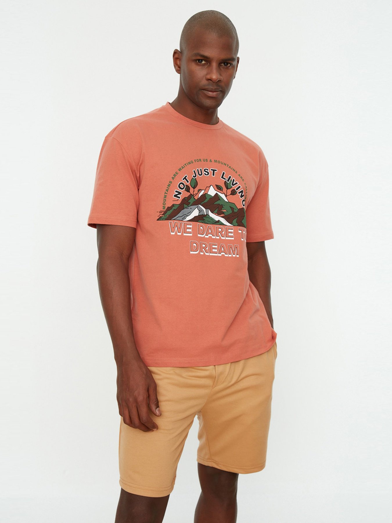 Футболка Trendyol модель TMNSS22TS1210/Kiremit Фото