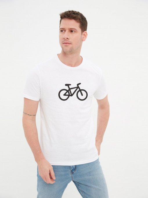 Футболка Trendyol модель TMNSS22TS2269/Beyaz Фото