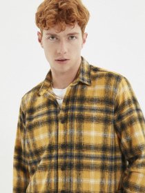 Рубашка Trendyol модель TMNAW21GO1170/Hardal Фото