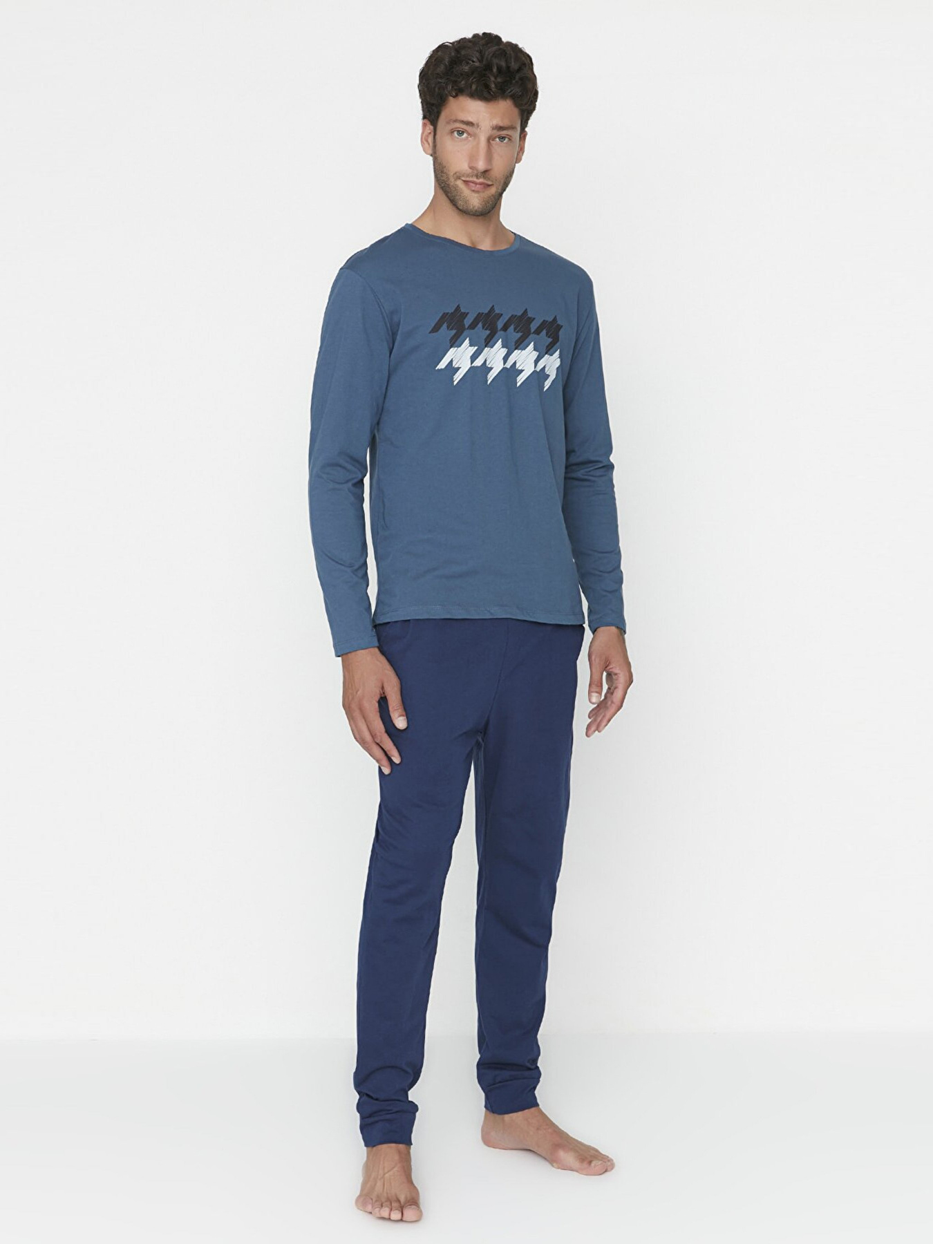 Пижама Trendyol модель TMNAW22PT1065/Lacivert Фото