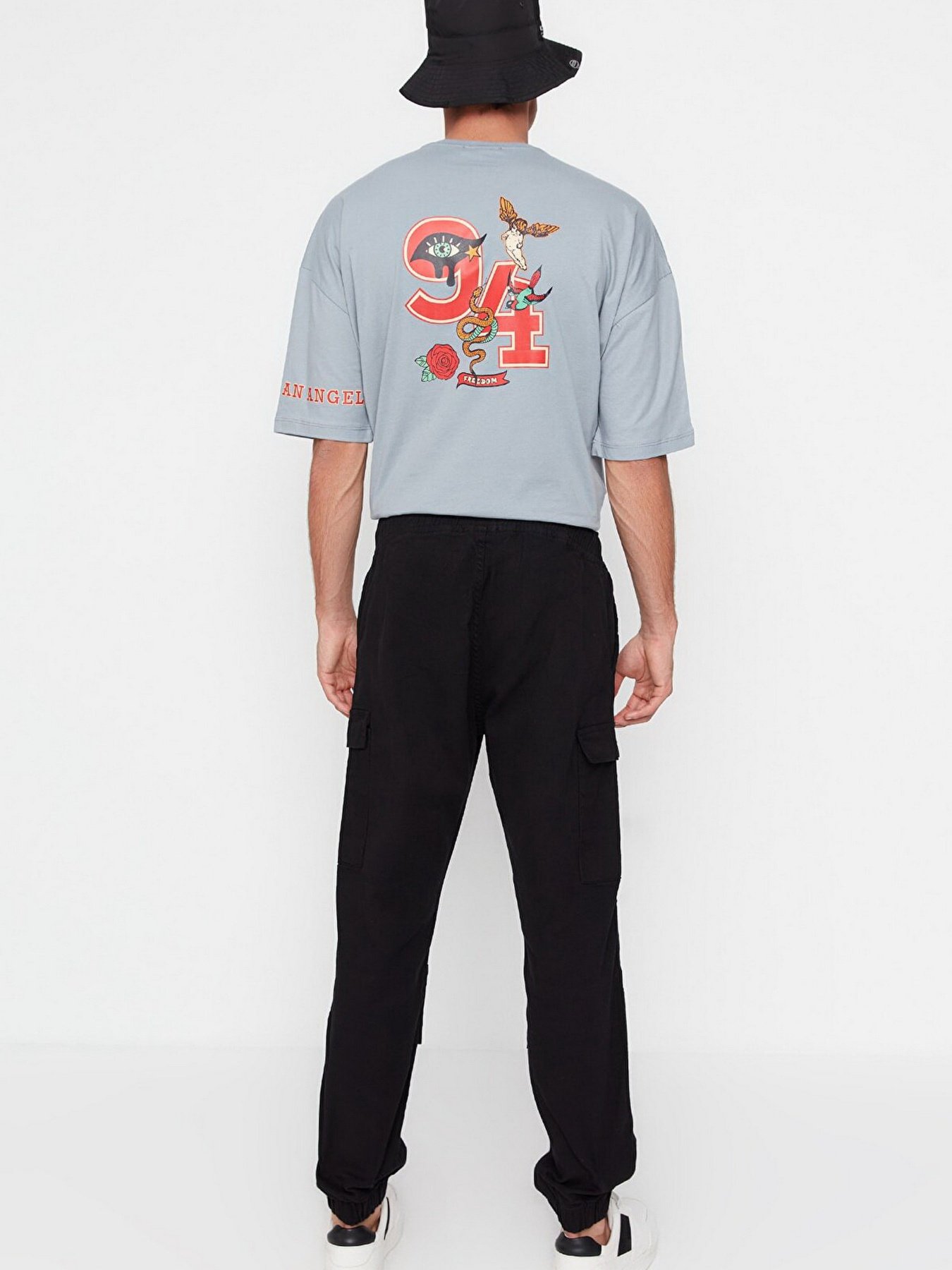 Джогери Trendyol модель TMNAW23PL00015/Siyah Фото