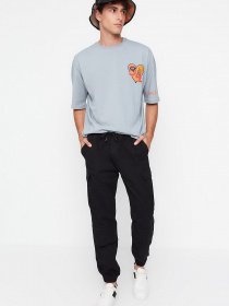 Джогери Trendyol модель TMNAW23PL00015/Siyah Фото