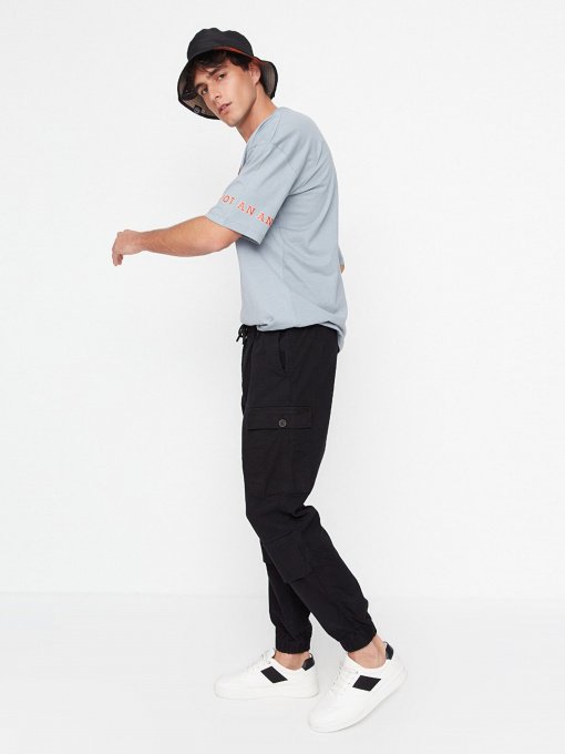 Джогери Trendyol модель TMNAW23PL00015/Siyah Фото