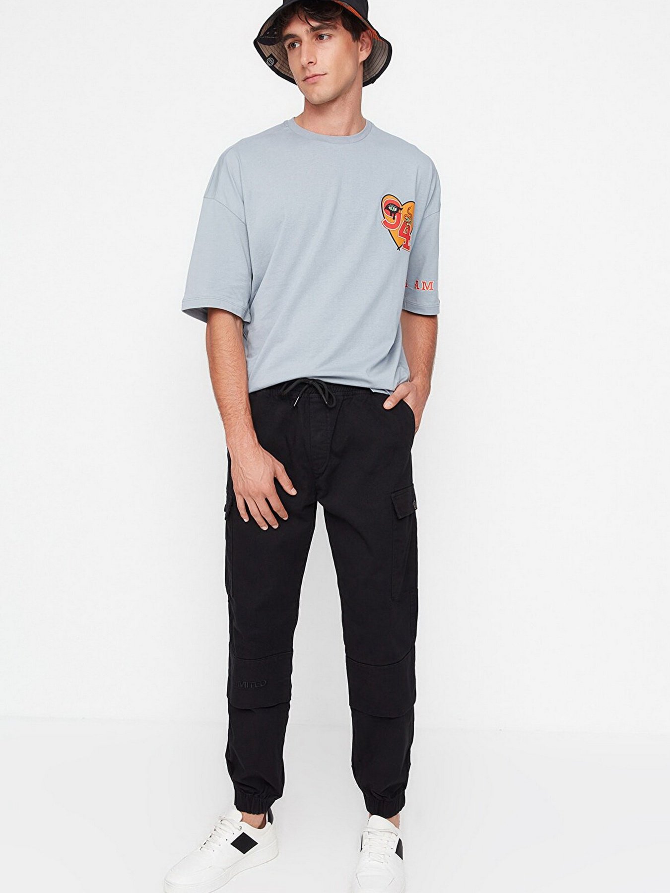 Джогери Trendyol модель TMNAW23PL00015/Siyah Фото