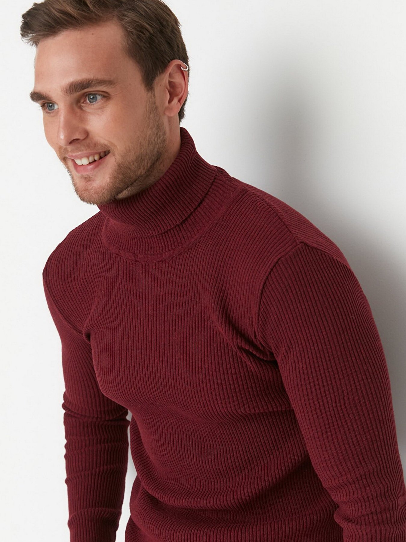 Водолазка Trendyol модель TMNAW20MG0031/Bordo Фото