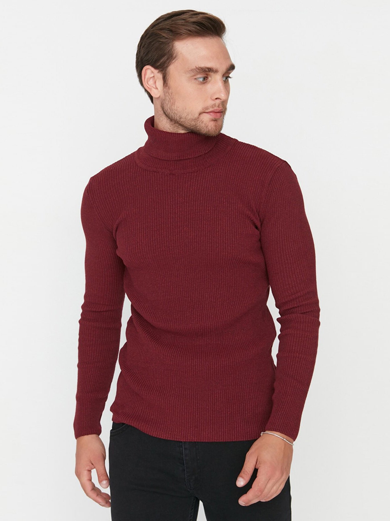 Водолазка Trendyol модель TMNAW20MG0031/Bordo Фото