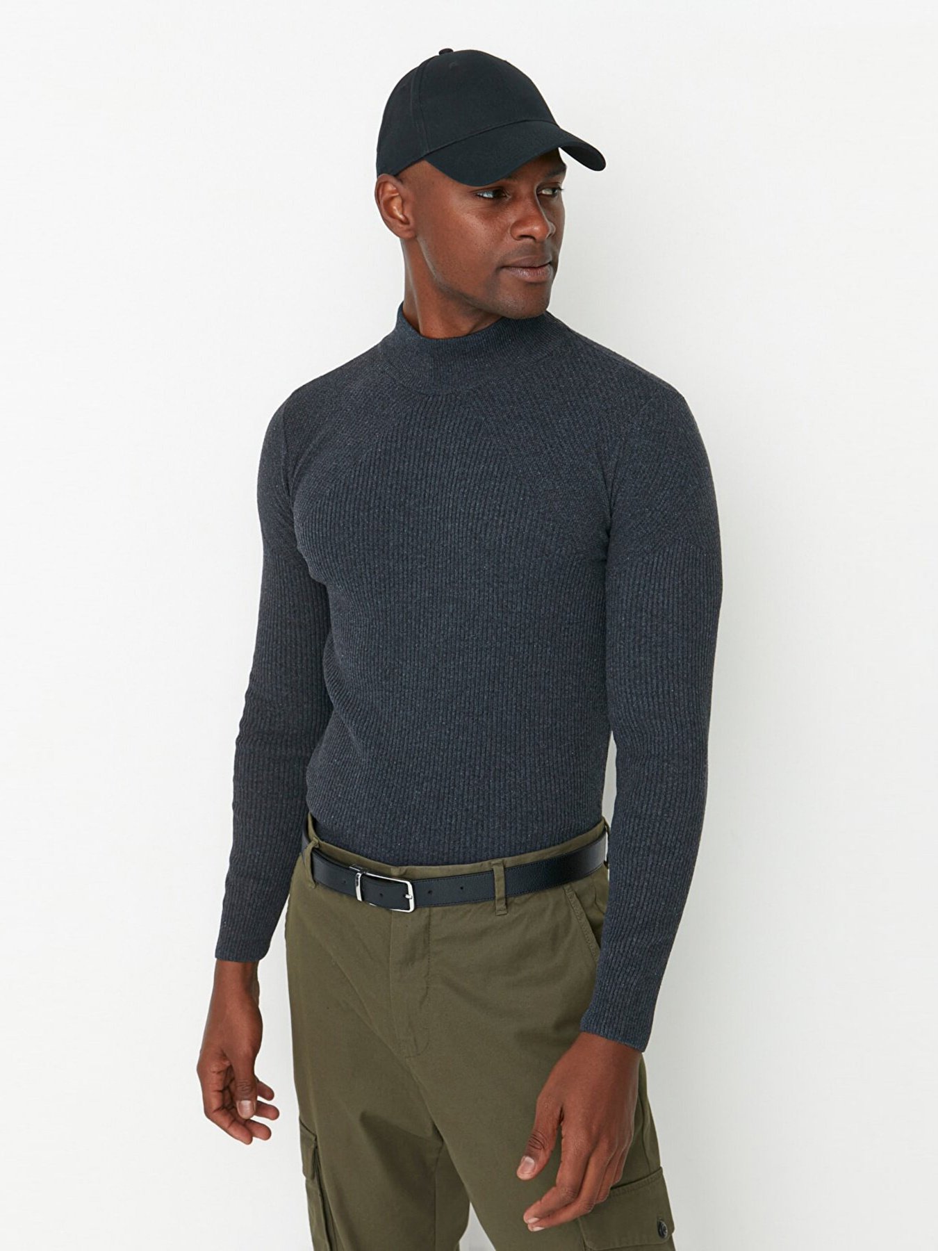 Джемпер Trendyol модель TMNAW21KZ0553/Antrasit Фото