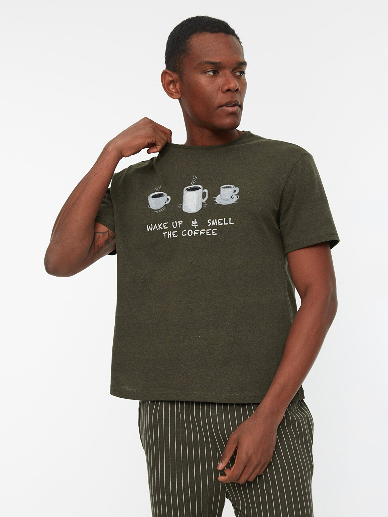 Пижама Trendyol модель THMAW21PT0833/Haki Фото