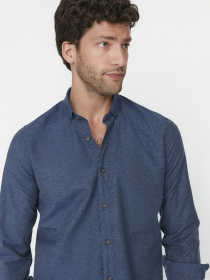 Рубашка Trendyol модель TMNAW20GO0094/Indigo Фото