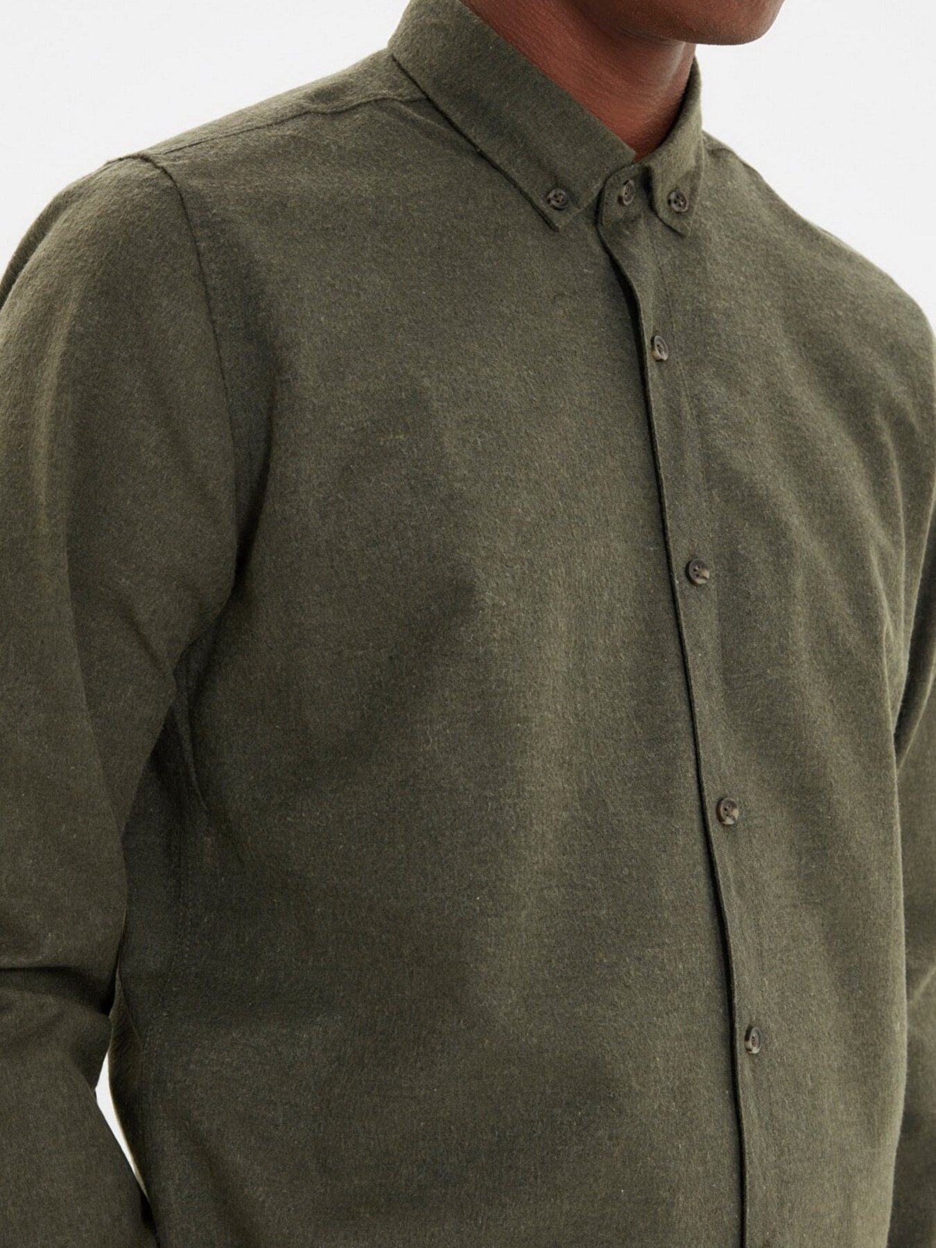 Рубашка Trendyol модель TMNAW20GO0094/Yesil Фото