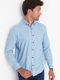 Рубашка Trendyol модель TMNAW20GO0094/Mavi Фото