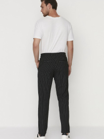 Класичні штани Trendyol модель TMNAW21PL0108/Siyah Фото