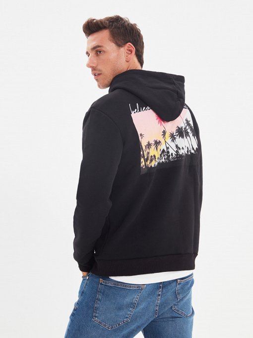 Худи Trendyol модель TMNAW21SW0643/Siyah Фото