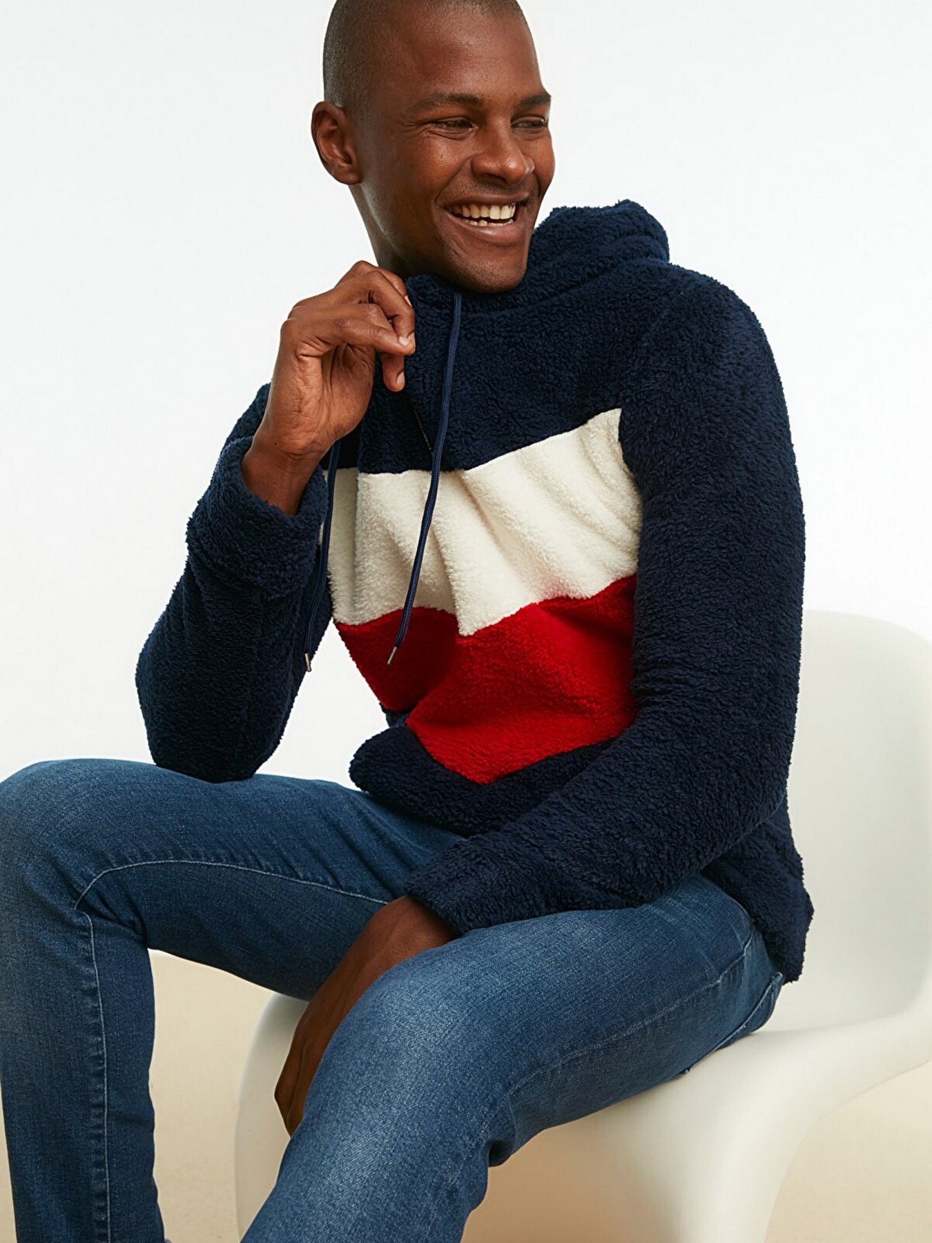 Худи Trendyol модель TMNAW20SW0743/Lacivert Фото