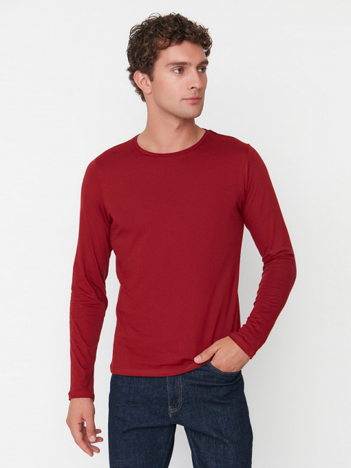 Лонгслив Trendyol модель TMNAW21TS0208/Bordo Фото
