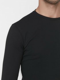Лонгслив Trendyol модель TMNAW21TS0208/Siyah Фото