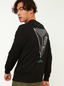 Світшот Trendyol модель TMNAW22SW0150/Siyah Фото