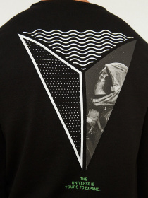 Світшот Trendyol модель TMNAW22SW0150/Siyah Фото