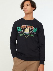 Свитшот Trendyol модель TMNAW22SW0108/Lacivert Фото