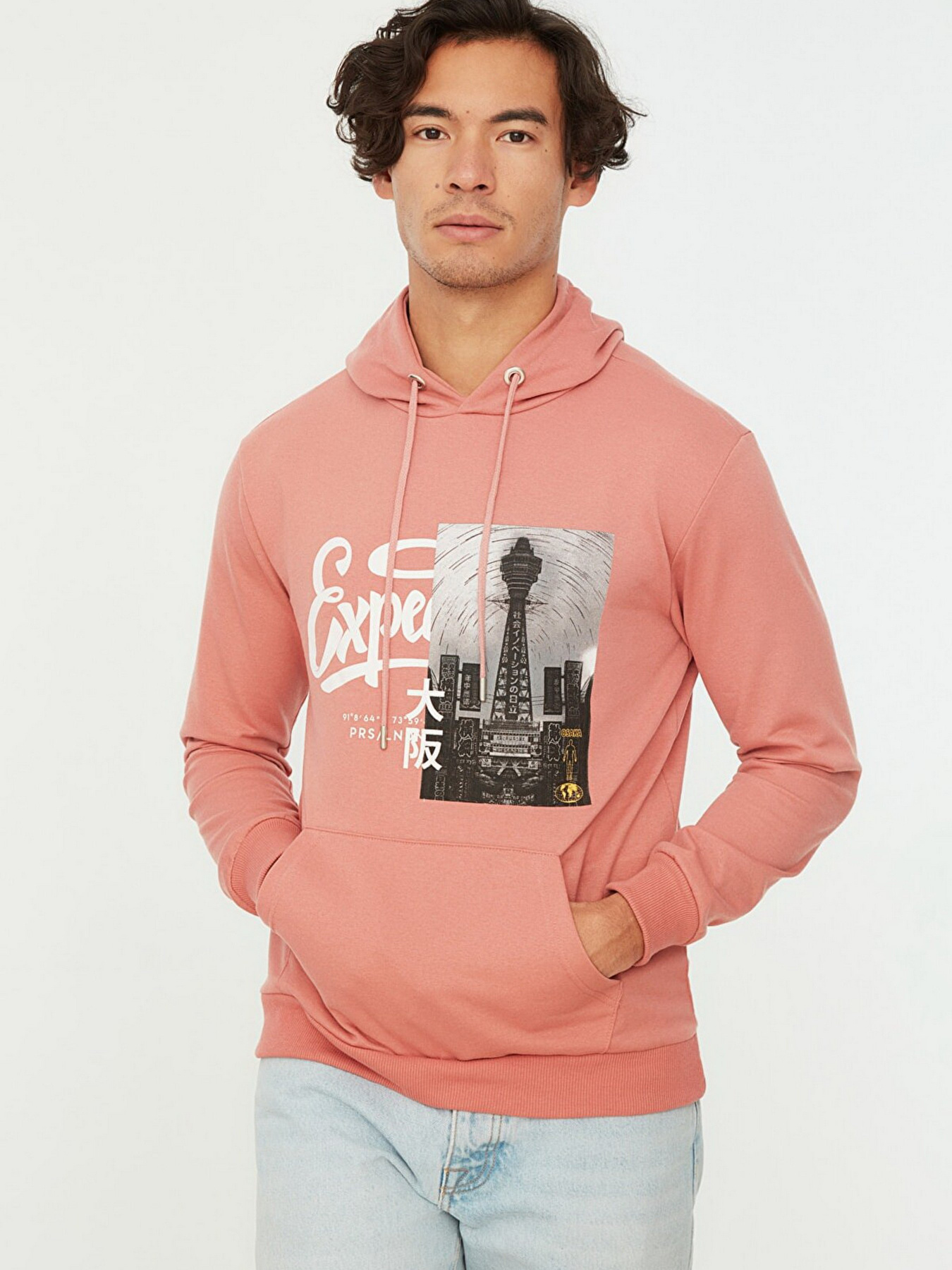 Худи Trendyol модель TMNAW22SW0154/Gul Kurusu Фото