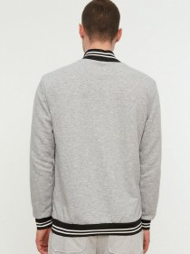 Свитшот Trendyol модель TMNAW22SW0680/Gri Фото