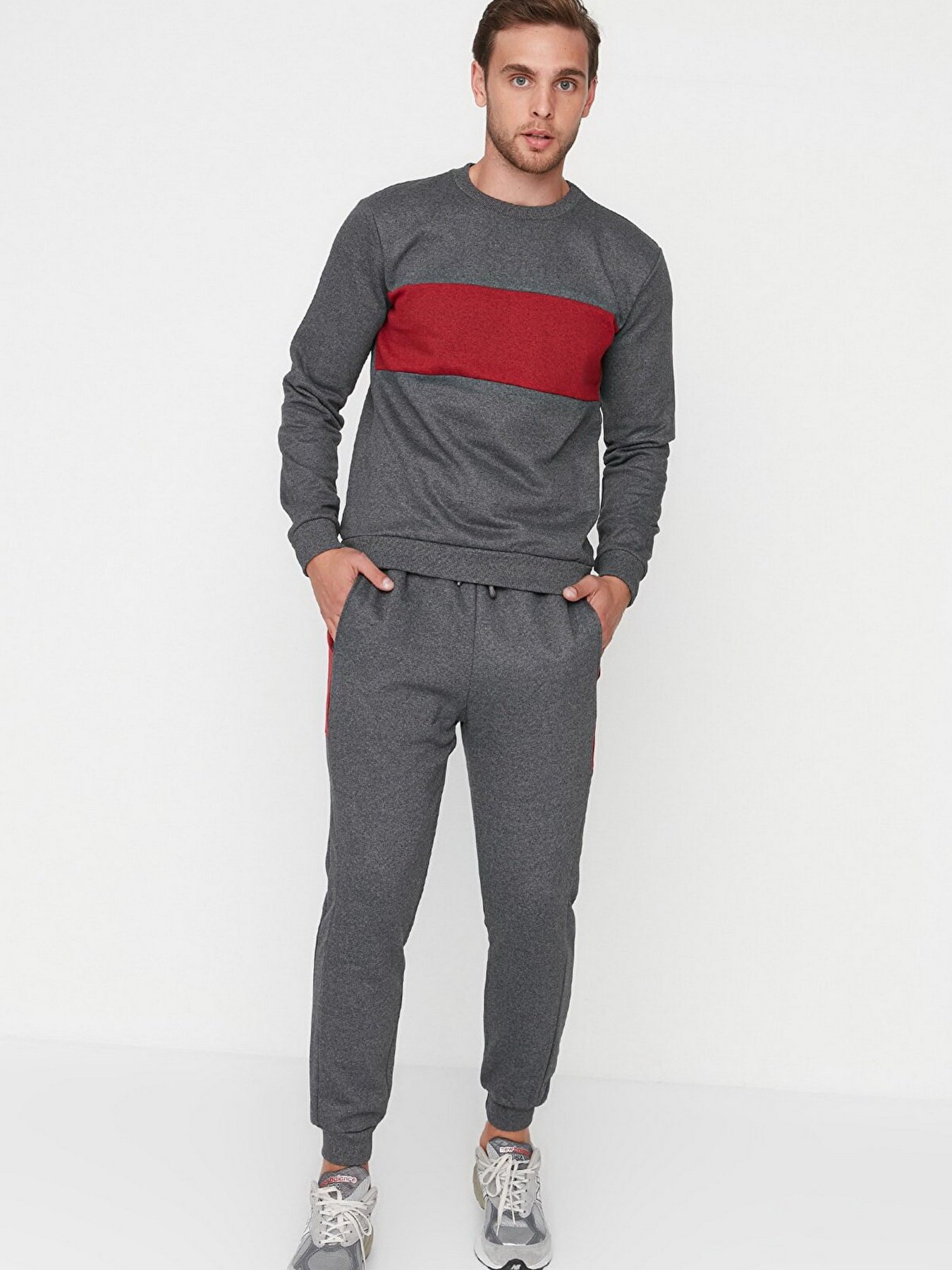 Спортивный костюм Trendyol модель TMNAW21EM0024/Antrasit Фото