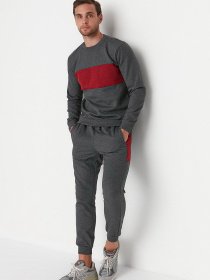 Спортивный костюм Trendyol модель TMNAW21EM0024/Antrasit Спортивный костюм Trendyol модель TMNAW21EM0024/Antrasit Фото