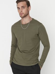 Лонгслив Trendyol модель TMNAW21TS0208/Haki Фото