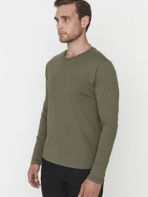 Лонгслив Trendyol модель TMNAW21TS0208/Haki Фото