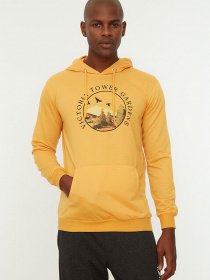 Худи Trendyol модель TMNAW22SW0808/Hardal Фото