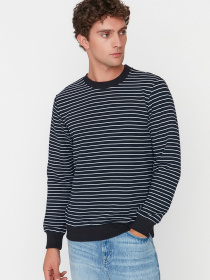 Свитшот Trendyol модель TMNAW23SW00014/Lacivert Свитшот Trendyol модель TMNAW23SW00014/Lacivert Фото