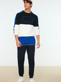 Штаны спортивные Trendyol модель TMNAW22EA0513/Lacivert Фото