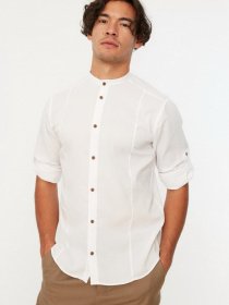 Рубашка Trendyol модель TMNSS20GO0121/Beyaz Фото
