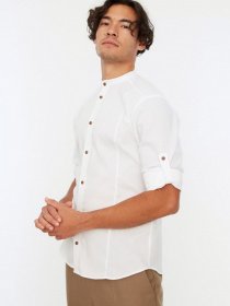 Рубашка Trendyol модель TMNSS20GO0121/Beyaz Фото