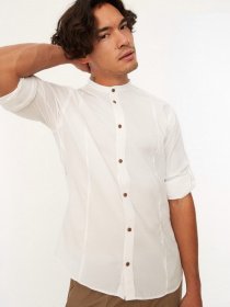 Рубашка Trendyol модель TMNSS20GO0121/Beyaz Фото