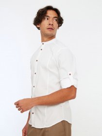 Рубашка Trendyol модель TMNSS20GO0121/Beyaz Фото