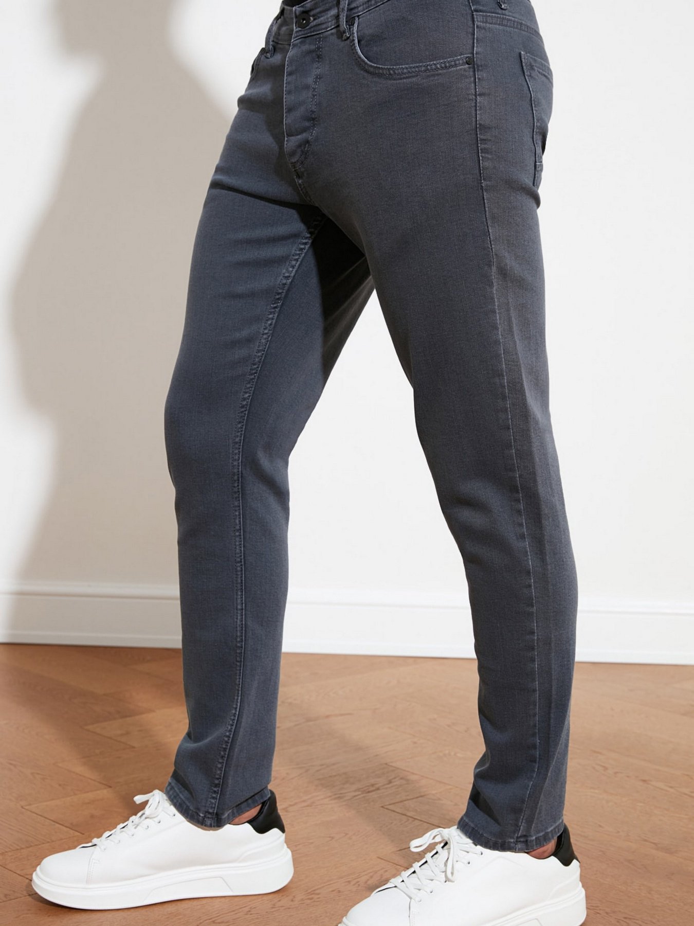 Джинсы Trendyol Slim модель TMNSS21JE0068/Gri Фото