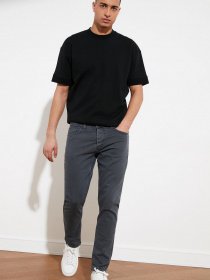 Джинсы Trendyol Slim модель TMNSS21JE0068/Gri Фото