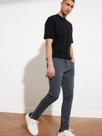 Джинси Trendyol Slim модель TMNSS21JE0068/Gri Фото